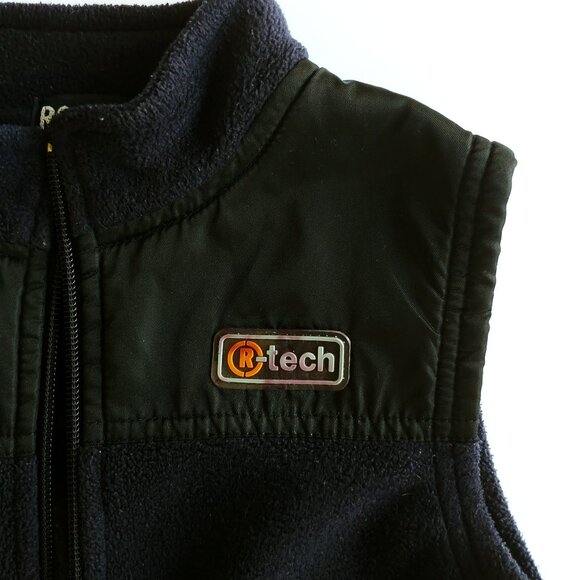 Roots Athletic Fleece/Nylon Zip-Up Vest Made in Canada size 4T - Picture 3 of 10